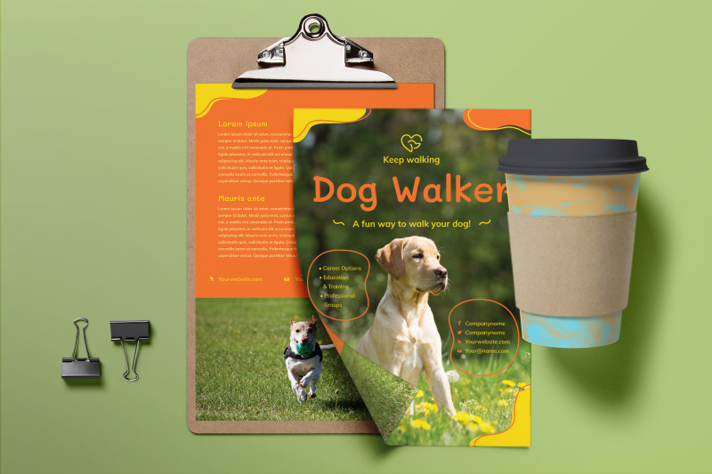 dog-walker-flyer-template