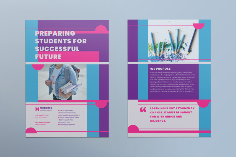 education-flyer-template