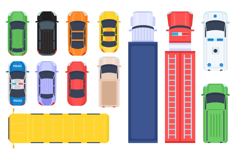 flat-public-transport-trucks-and-cars-aerial-top-view-school-bus-po