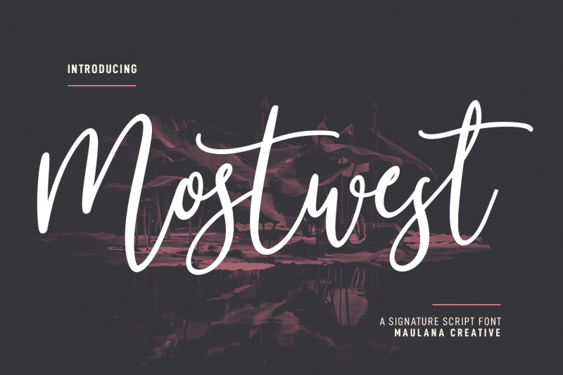 mostwest-script-font