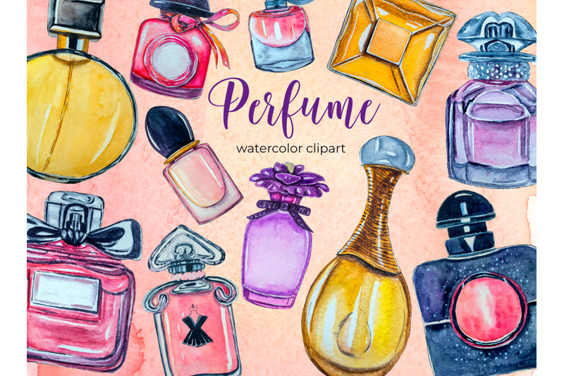 perfume-watercolor-hand-painted-clipart-fashion-clipart