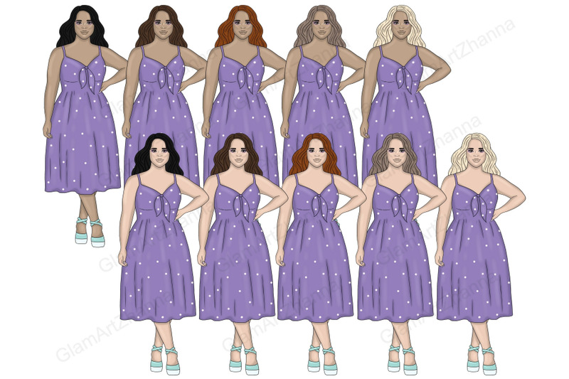 purple-dreams-girls-clipart