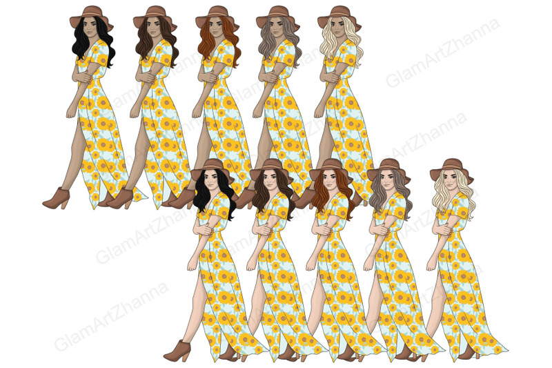 honey-girls-clipart