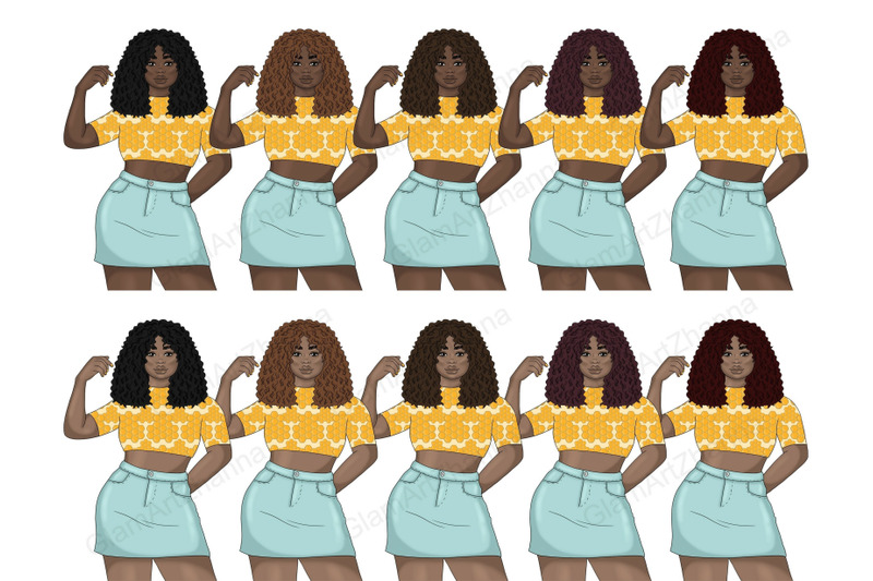 honey-girls-clipart