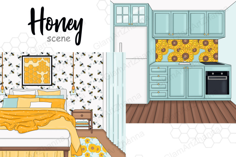 honey-scene