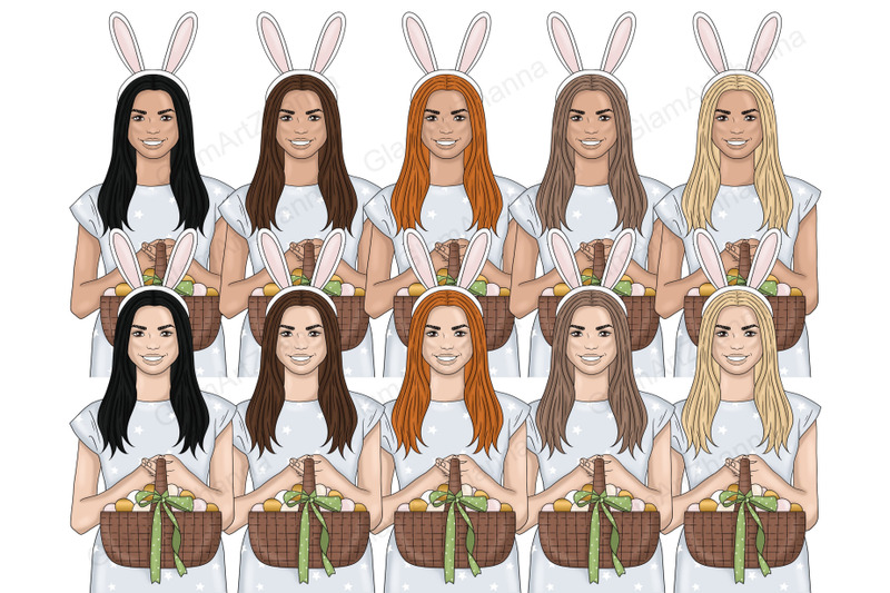 easter-girls-clipart