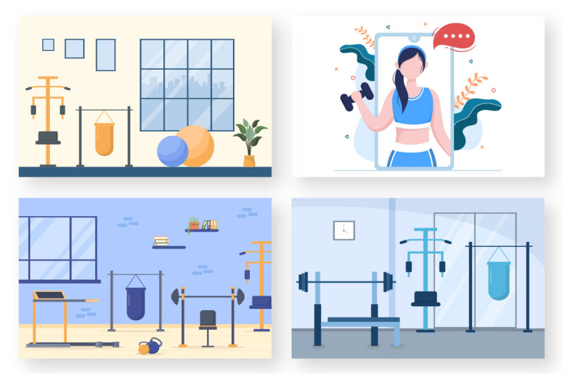 15-workout-gym-flat-design-illustration