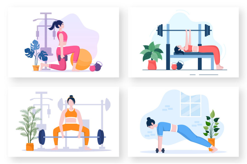 15-workout-gym-flat-design-illustration