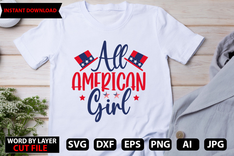 all-american-girl-svg-cut-file