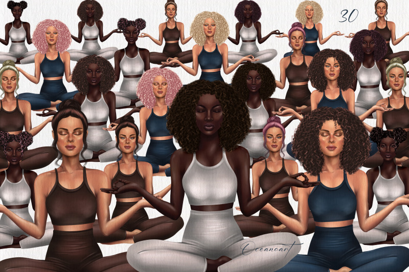 yoga-meditation-woman-clip-arts-mental-health