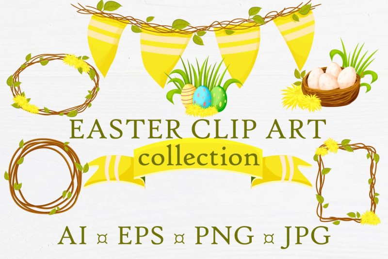 easter-clip-art-collection-with-frames-png-eps-jpg