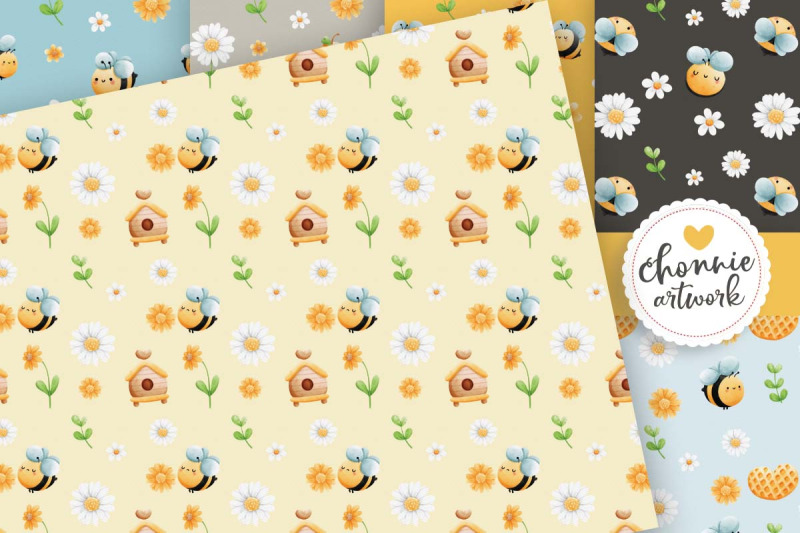 bee-seamless-background-bee-seamless-patterns-seamless-pattern-bee