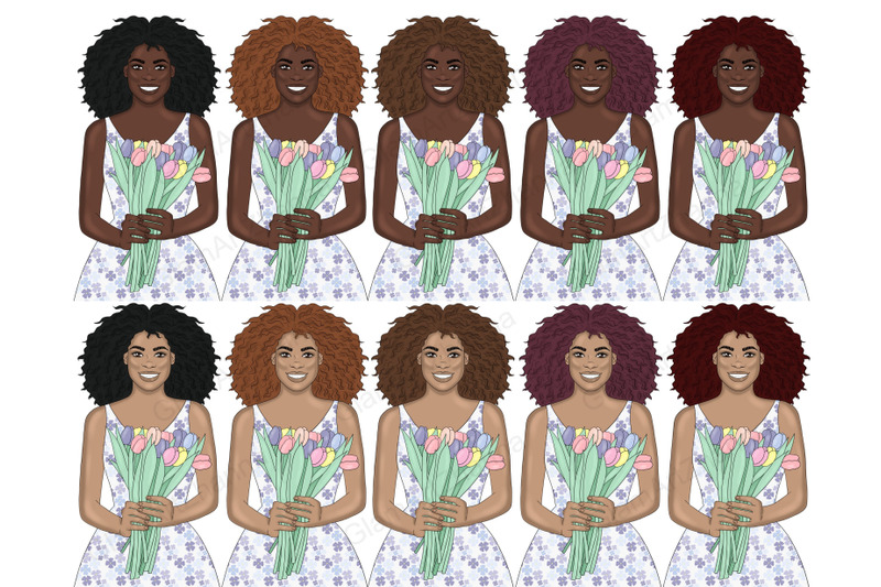 spring-girls-clipart