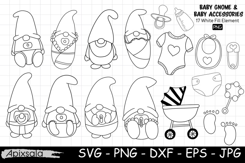baby-gnomes-baby-shower-svg-cutting-file