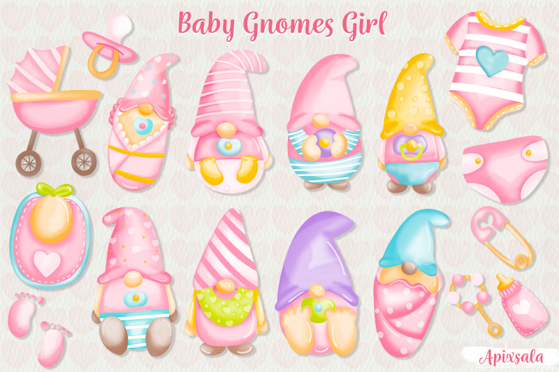 baby-gnome-baby-shower-watercolor-clipart