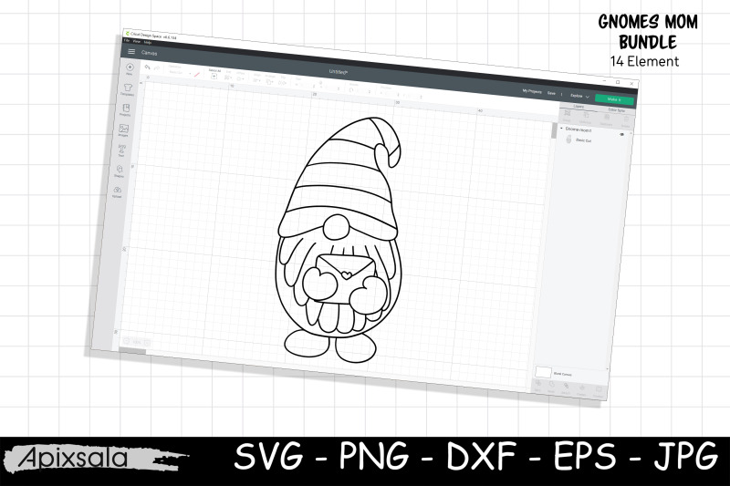 gnome-mom-mum-bundle-svg-cutting-file