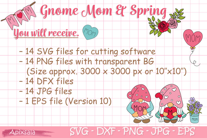 gnome-mom-mum-spring-svg-cutting-file