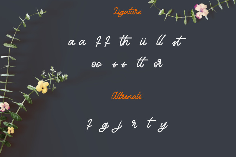 bayhours-cursive-script-font