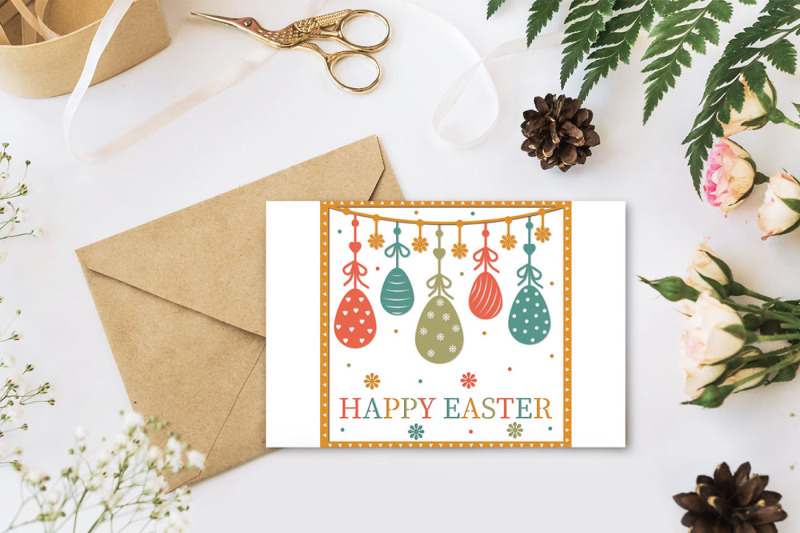 holiday-card-template-easter-eggs-paper-cut-svg
