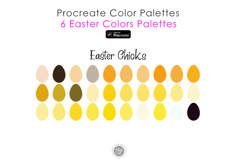 easter-procreate-color-palette-pastel-color-palette