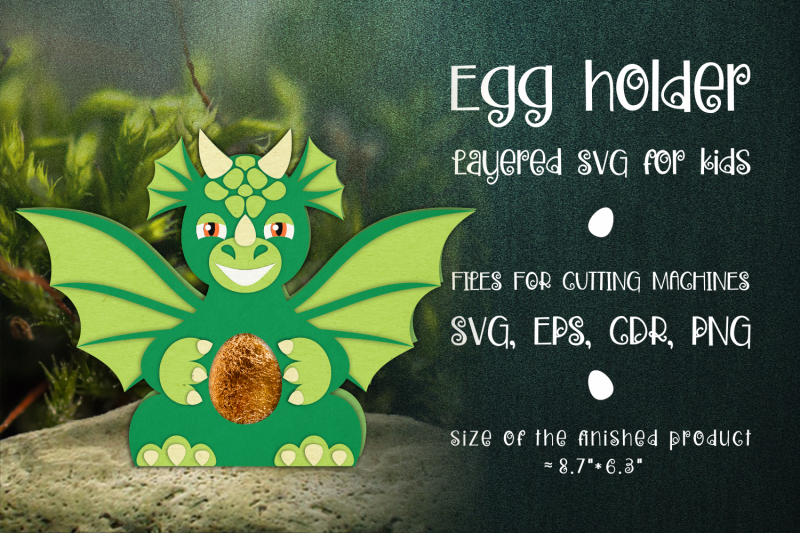 dragon-easter-egg-holder-template