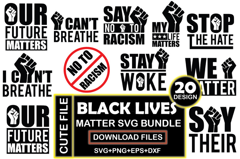 black-lives-matter-svg-bundle