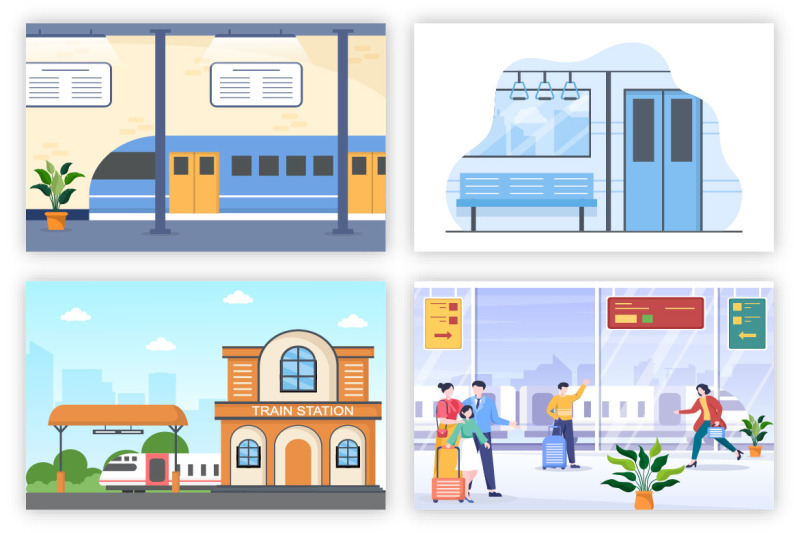 18-train-station-flat-design-illustration