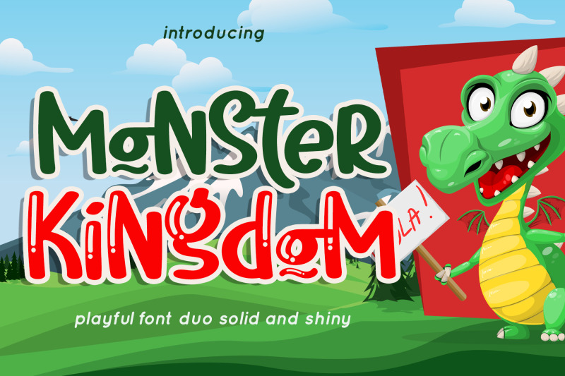 monster-kingdom-font-cute-handwritten-font