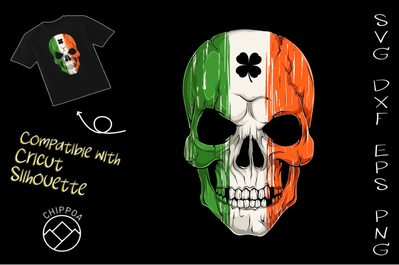 awesome-irish-skull-st-patricks-day