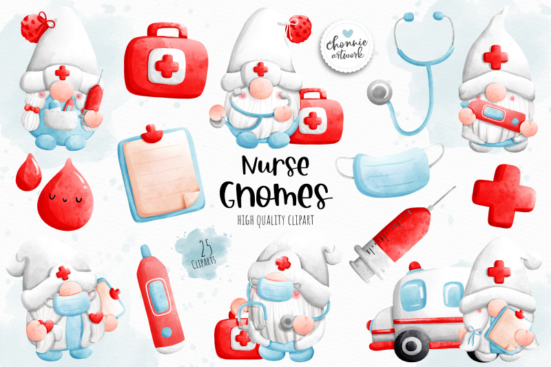 nurse-gnomes-clipart-medical-gnomes-clipart-doctor-gnomes