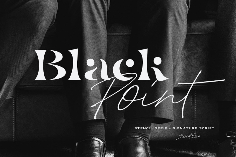 black-point-modern-font-duo