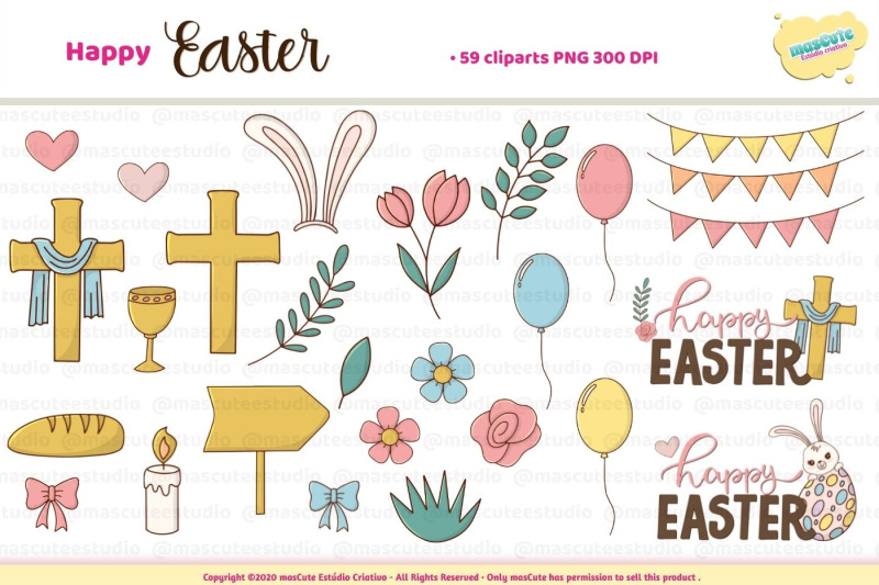 easter-bunny-eggs-clipart