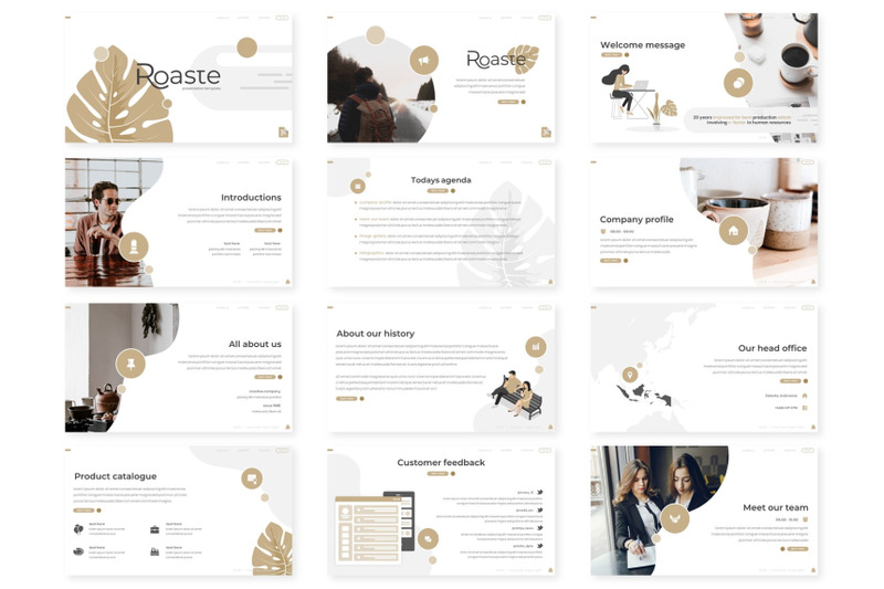 roaste-keynote-template