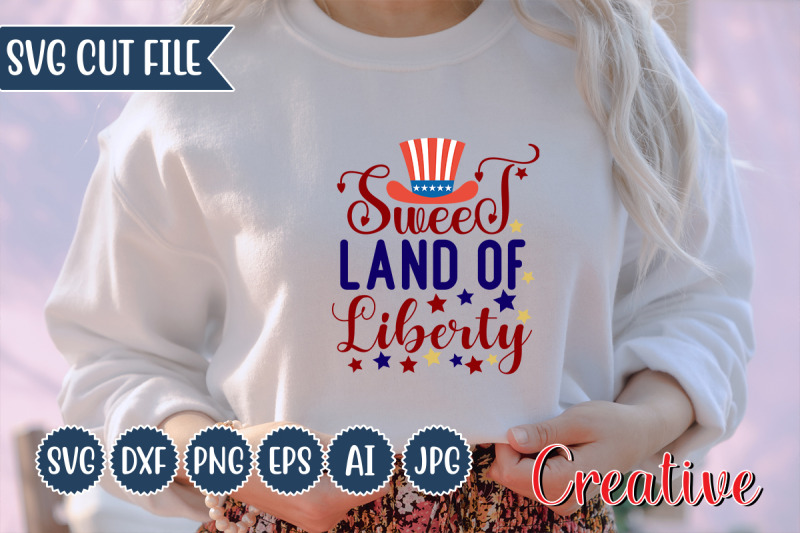 sweet-land-of-liberty-svg-design