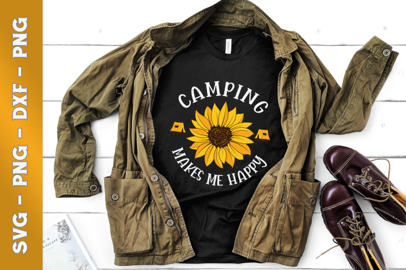 camping-makes-me-happy-funny-sunflower