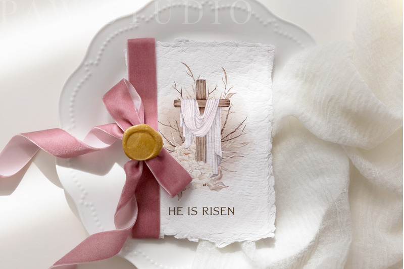 easter-card-floral-cross-art-christian-easter-sublimation-he-is-risen