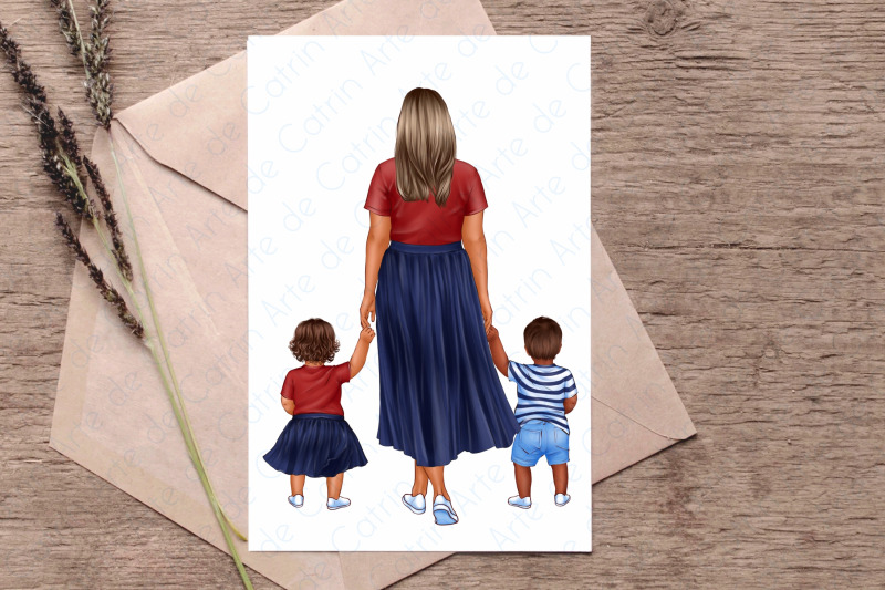 mom-and-children-clipart-mothers-day-clipart-mother-and-daughter