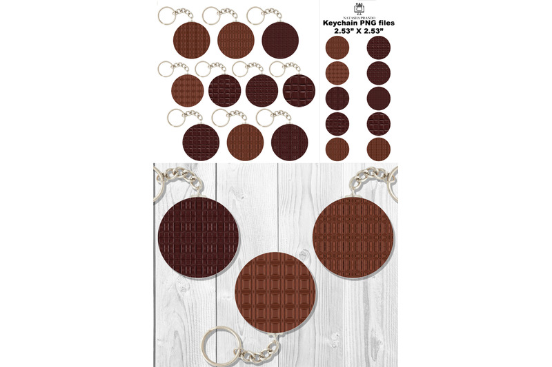 chocolate-round-keychain-png-designs