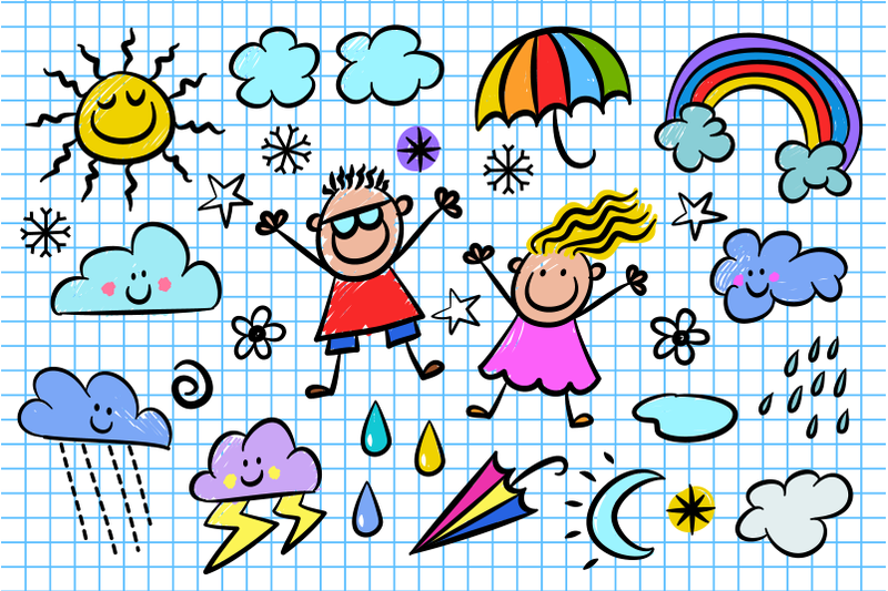 fall weather clip art