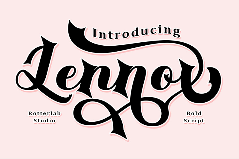 lennox-vintage-script-font