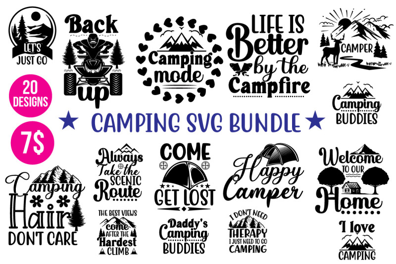 camping-svg-bundle