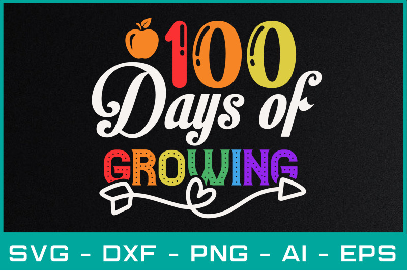 100-days-of-growing-svg