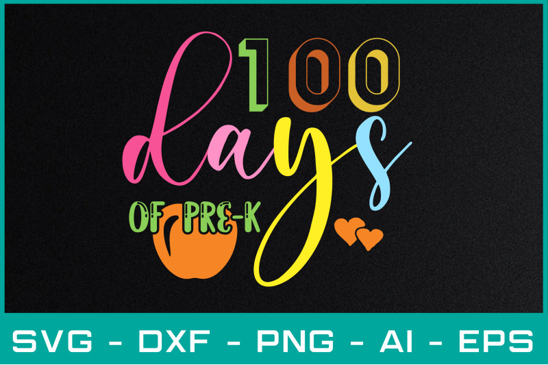 100-days-of-pre-k-svg