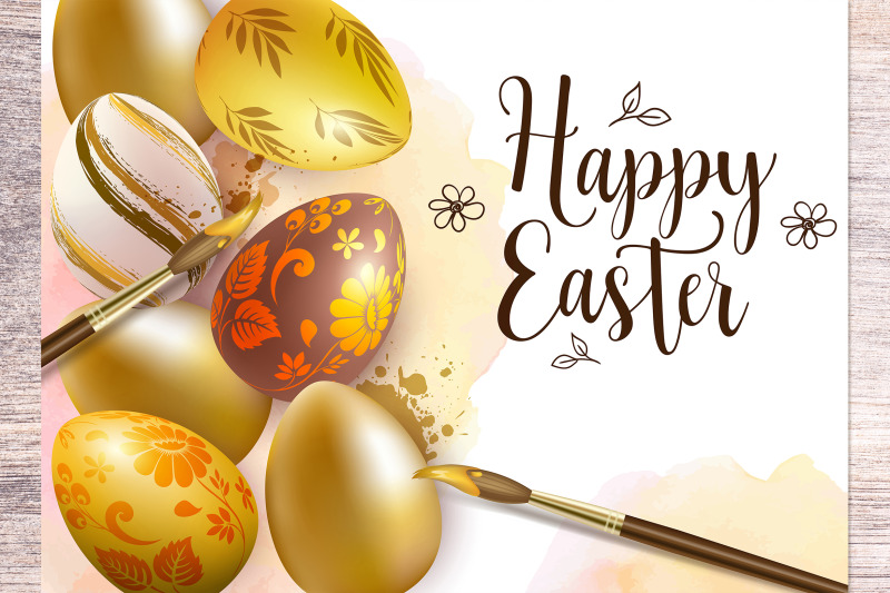easter-greeting-card-with-golden-eggs