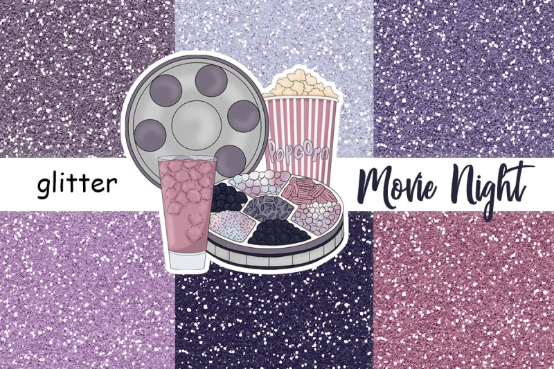 movie-night-glitter