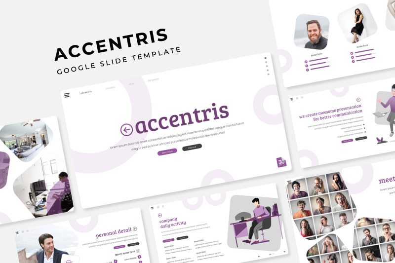 accentris-google-slide-template