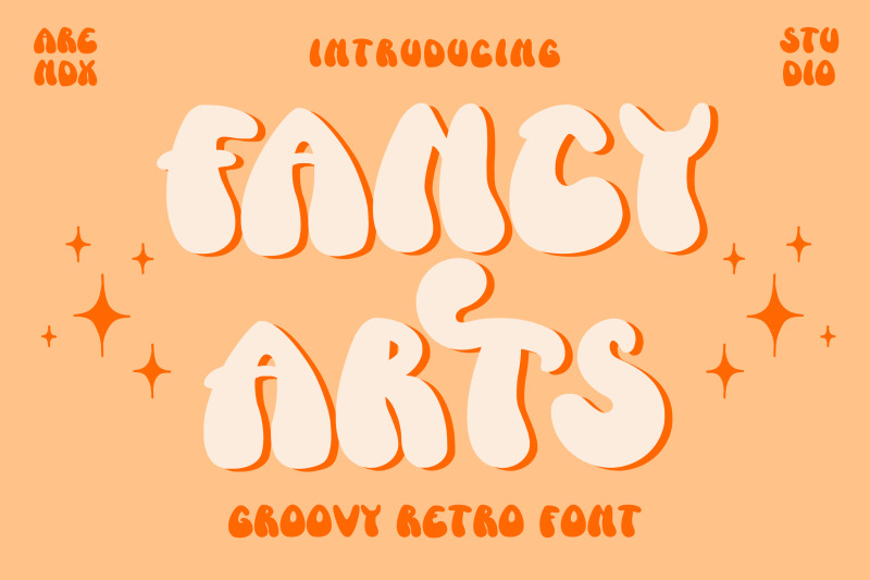 fancy-arts-groovy-retro-font