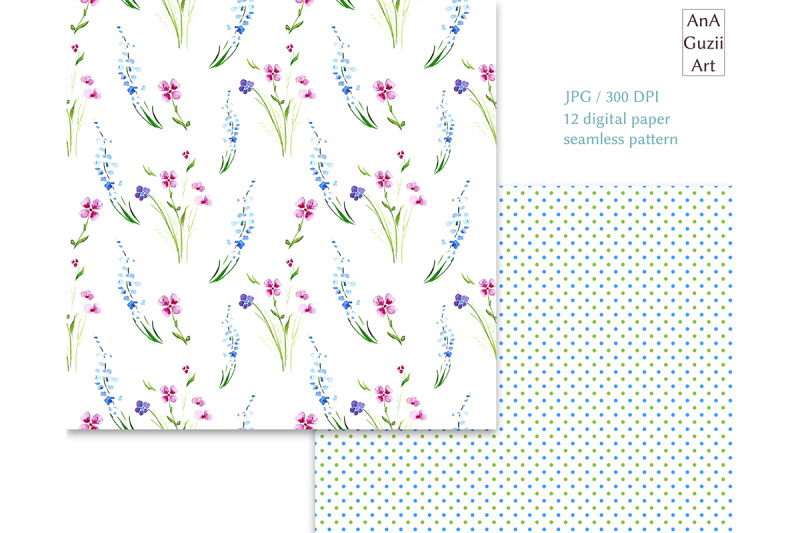 watercolor-spring-pattern-wild-flowers-digital-paper