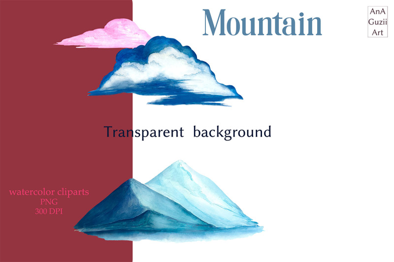 watercolor-mountain-clipart