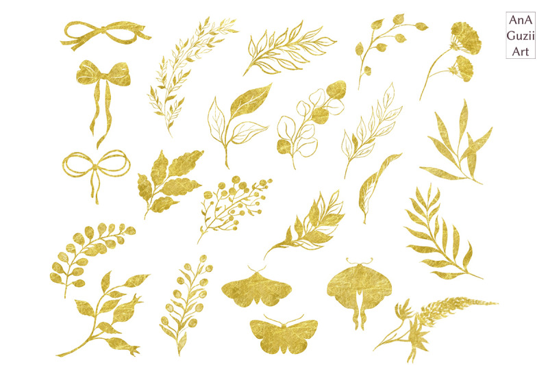 golden-leaves-clipart-gold-line-clipart